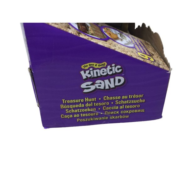 Kinetic Sand Treasure Hunt Activity Set 9 Surprise Discoveries Sensory Toys - Picture 4 of 5